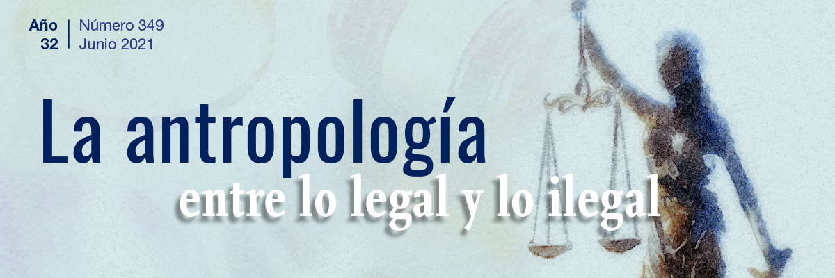 Entre lo legal y lo ilegal. Año 32, Núm. 349 (junio 2021)