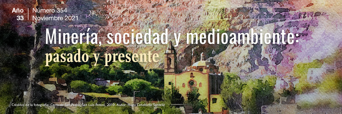 Introducción al dossier: <em>Minería, sociedad y medioambiente: pasado y presente</em>