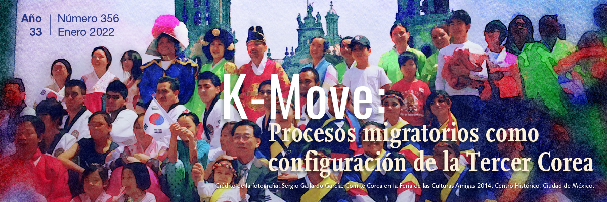 K-Move: Procesos migratorios como configuración de la Tercera Corea. Año 33, Núm. 356 (enero 2022)