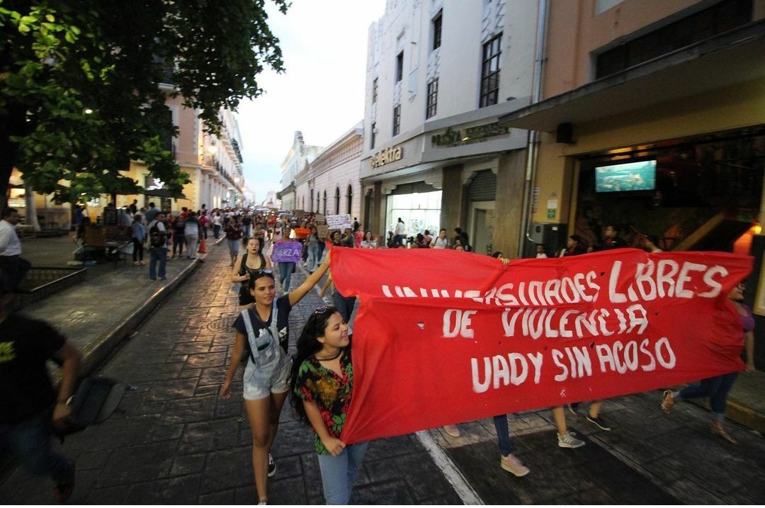 UADY Sin Acoso: crónica de Universitarias al grito de ¡justicia!