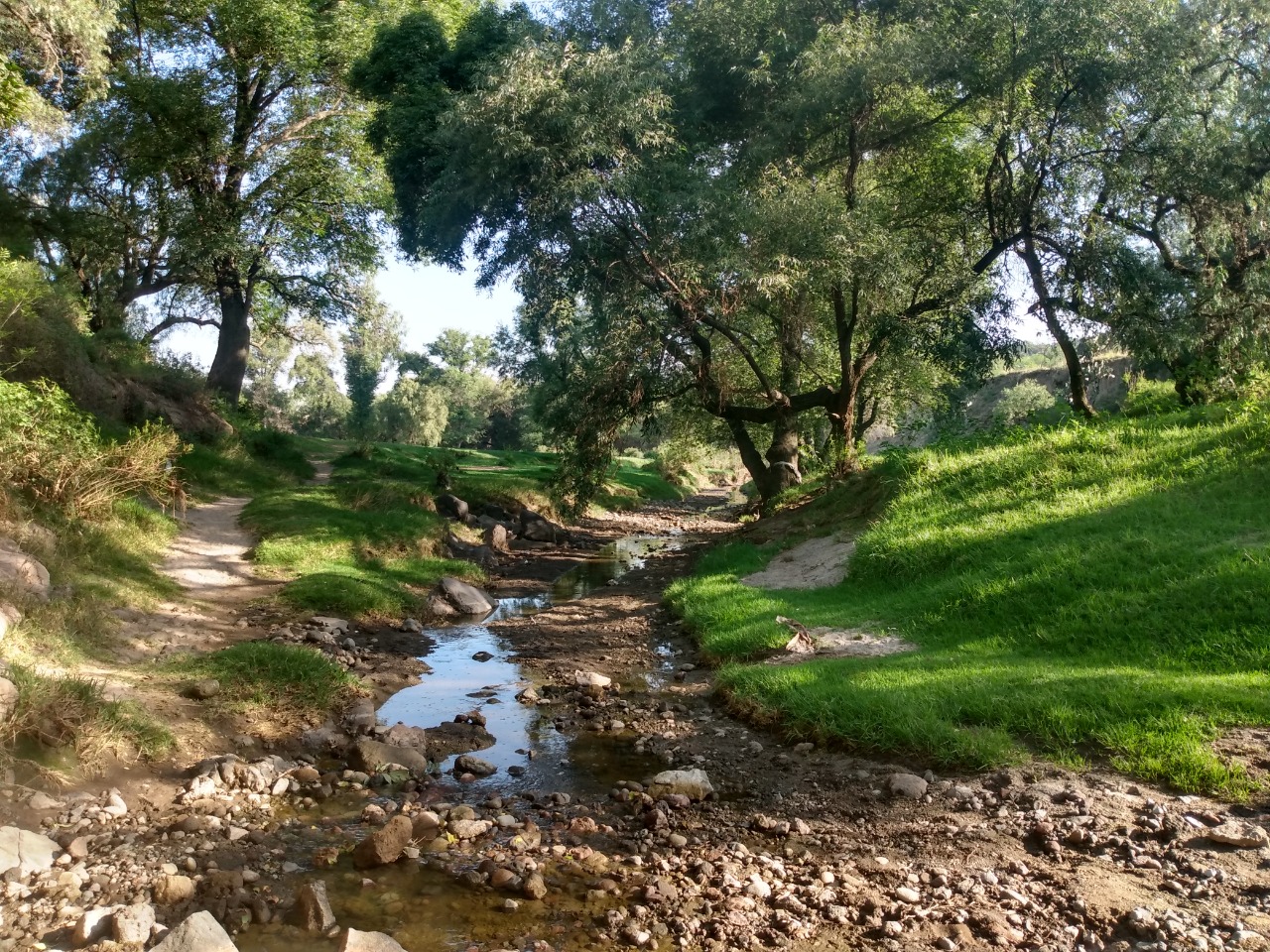 Vestigios del río Papalotla