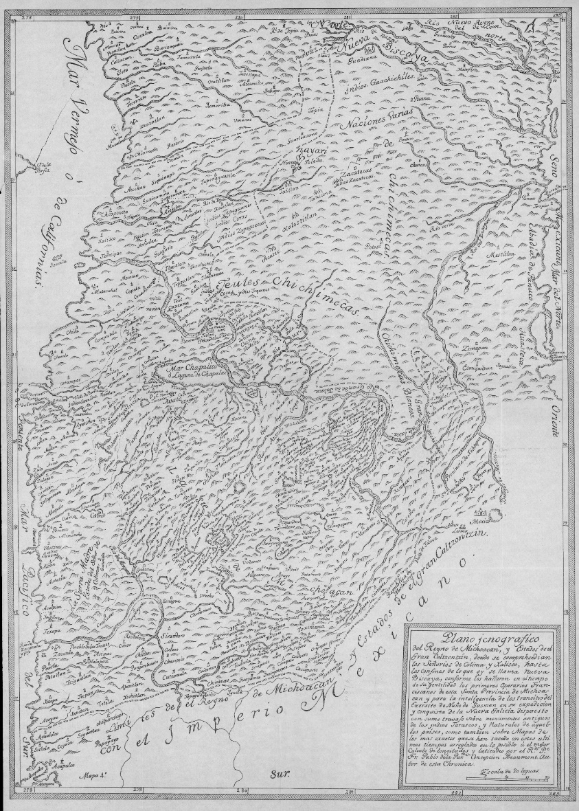 Cartografía tarasca en sus códices y mapas coloniales