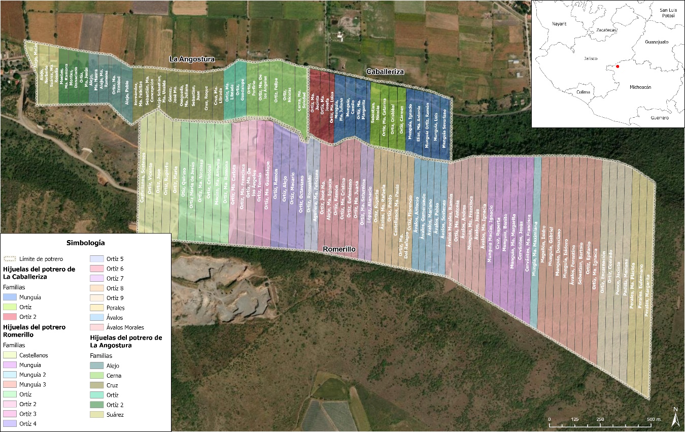 Desamortización, paisaje y cartografía ¿Cómo elaborar un mapa del reparto de bienes indígenas a partir de algunos elementos del paisaje?